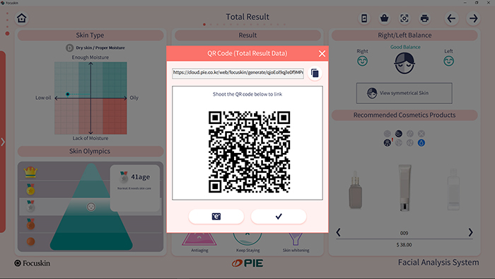 Sending result