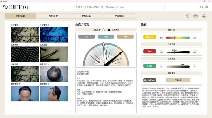 分析结果